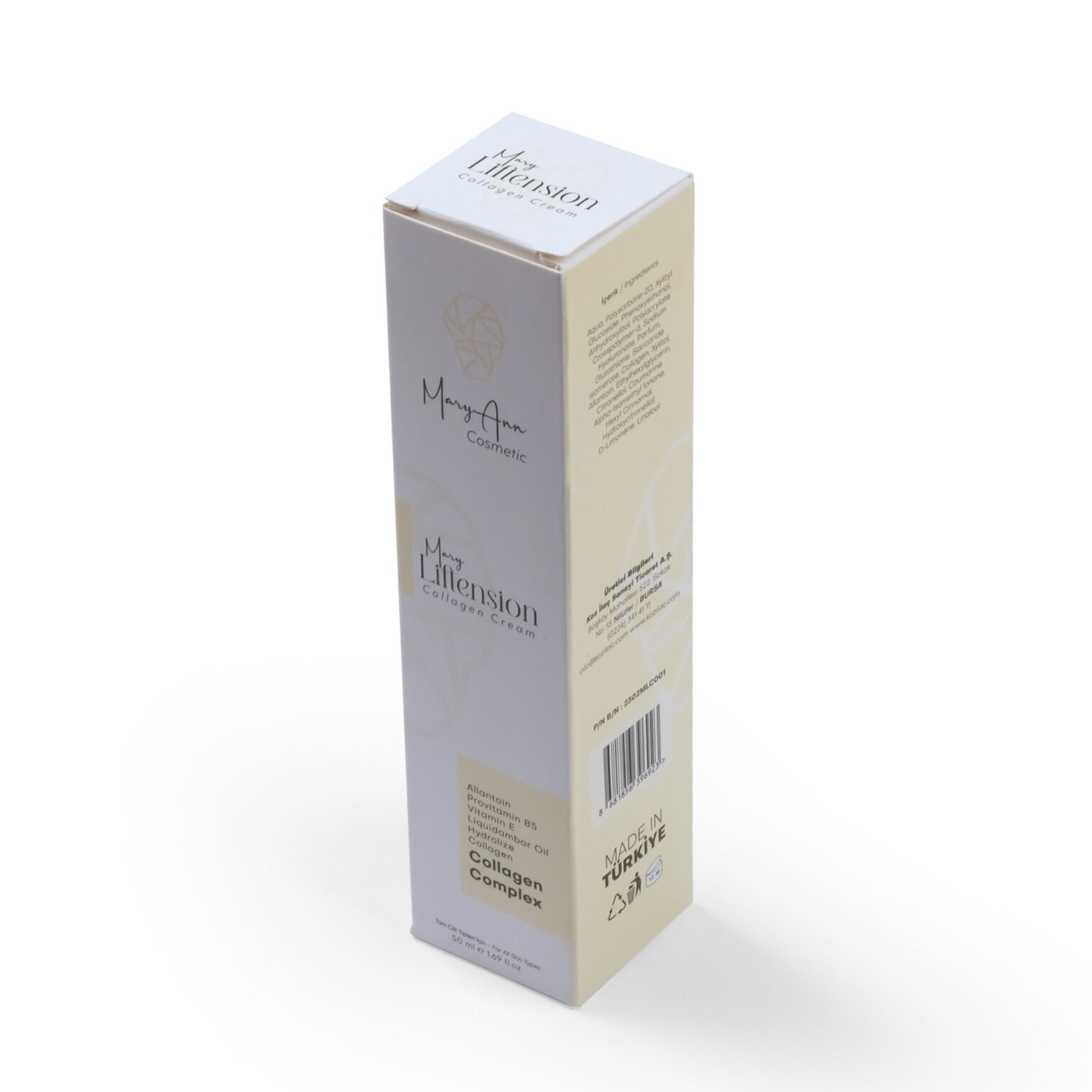 Mary Liftension Cream Collagen Complex Mary Ann Cosmetic